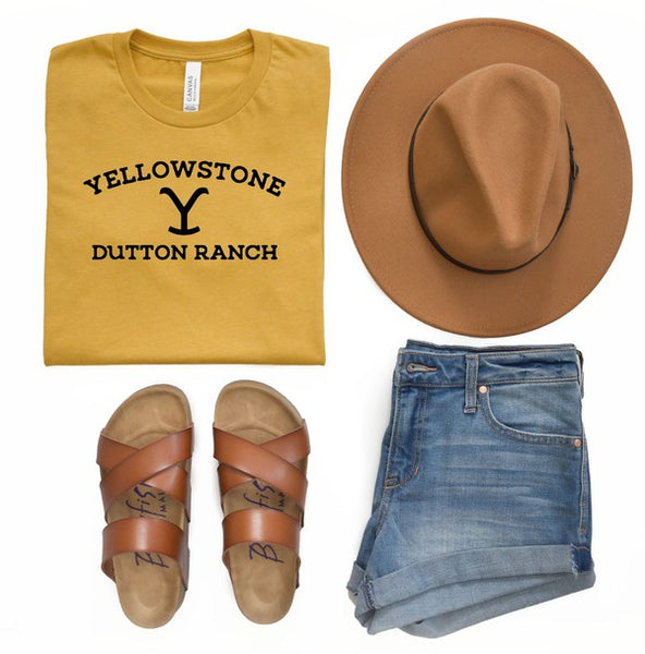 Yellowstone Dutton Ranch Boutique Style Tee