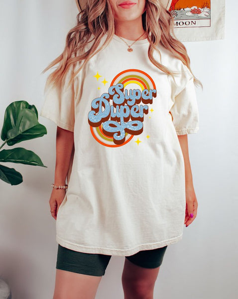 Super Duper Retro Graphic Tee