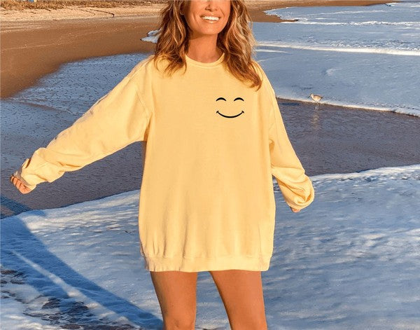 Choose Happy Comfort Color Sweatshirt