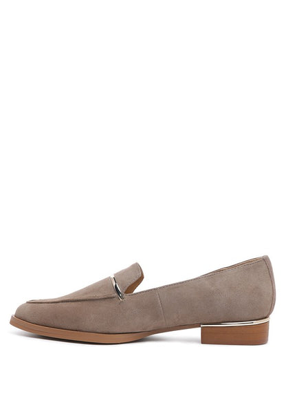 PAULINA Suede Leather Loafers