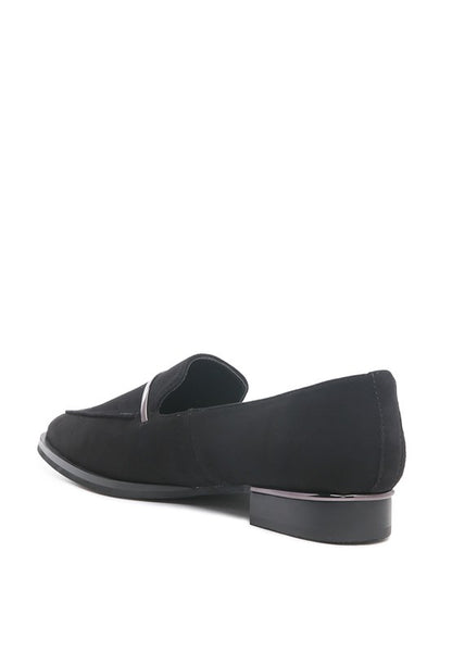 PAULINA Suede Leather Loafers