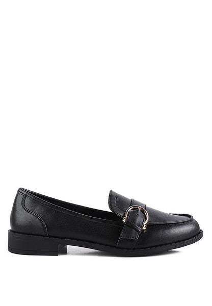 Sheboss Buckle Detail Loafers