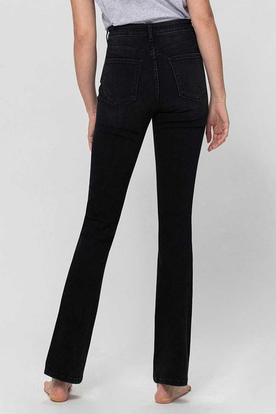 High Rise Slim Bootcut Jeans