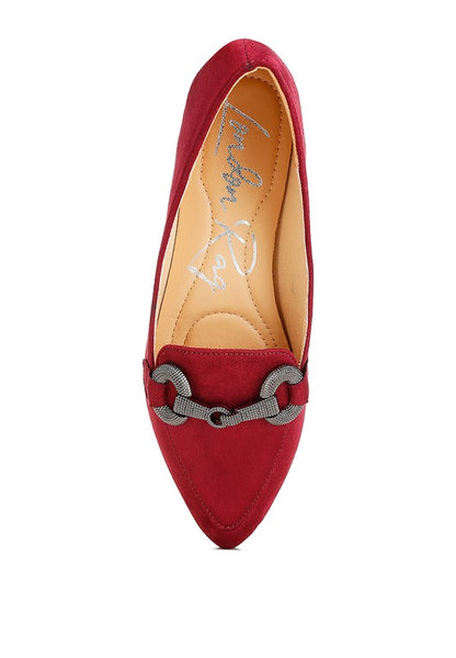 Fembot Horsebit Detail Flexible Loafers